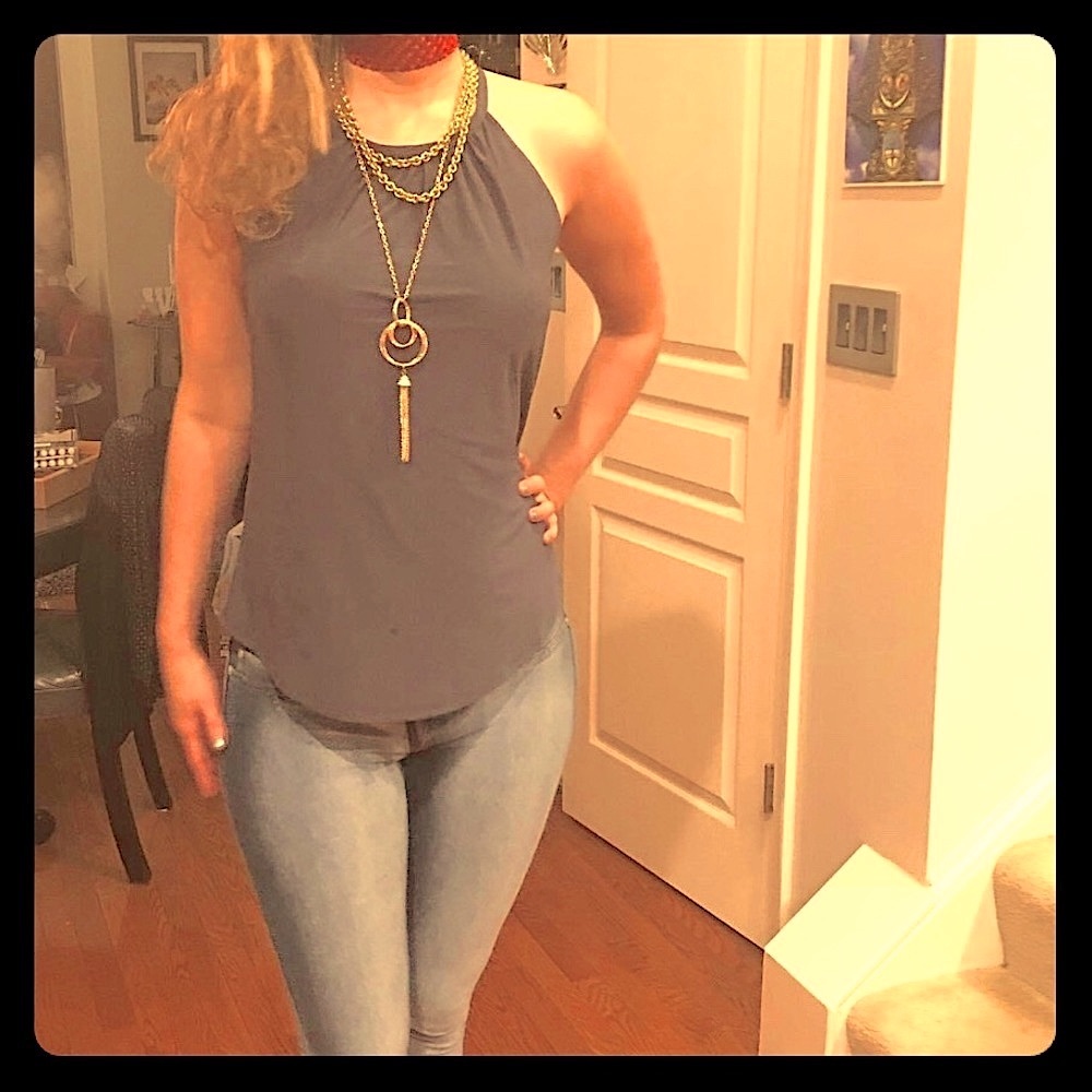 Stylish grey tank( women’s) - Picture 1 of 6
